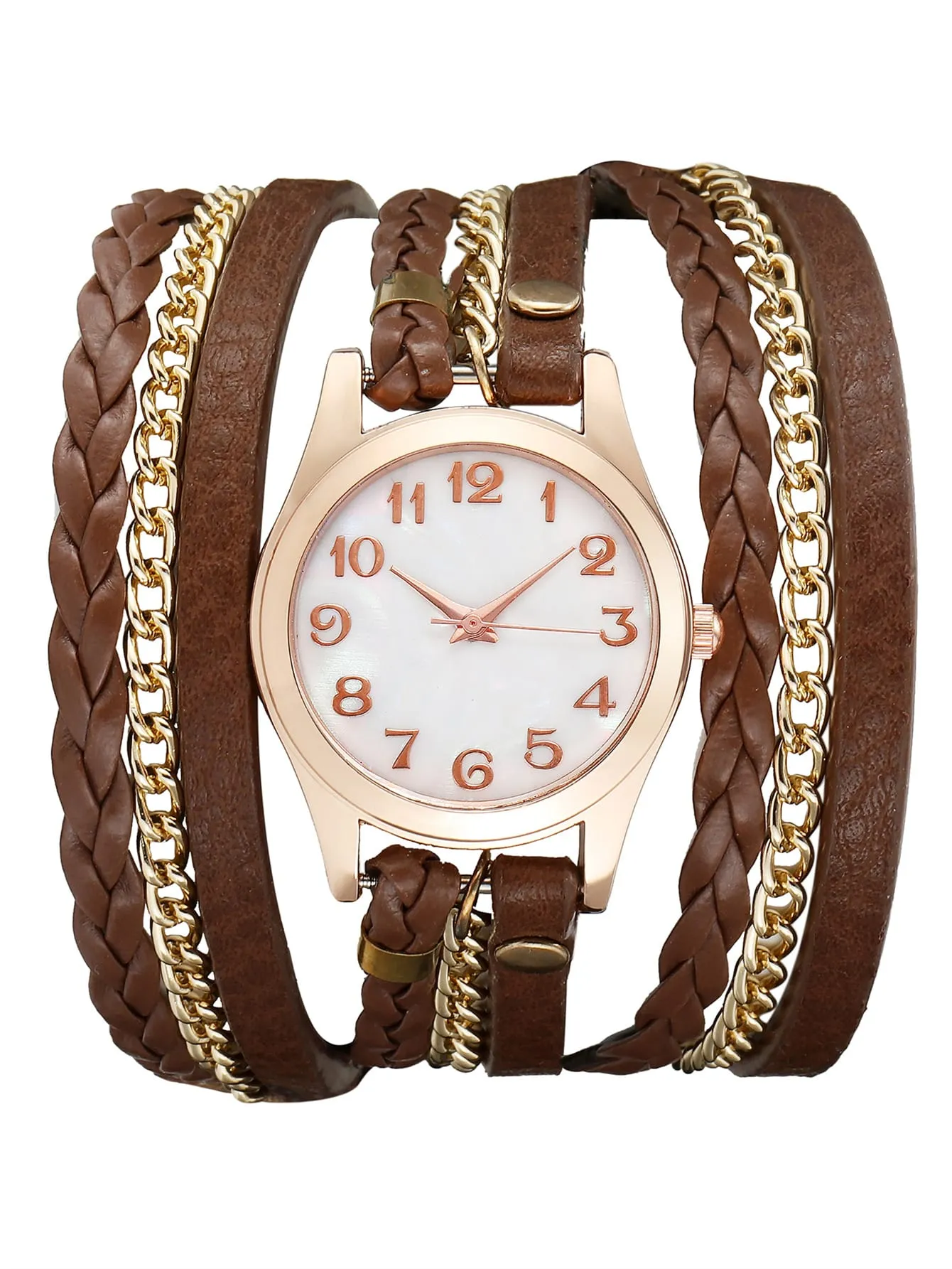 Braided Wrap Watch