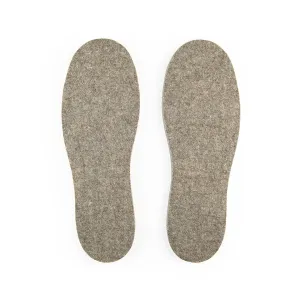 Brand Felt Wool 13 MM Insole Grey