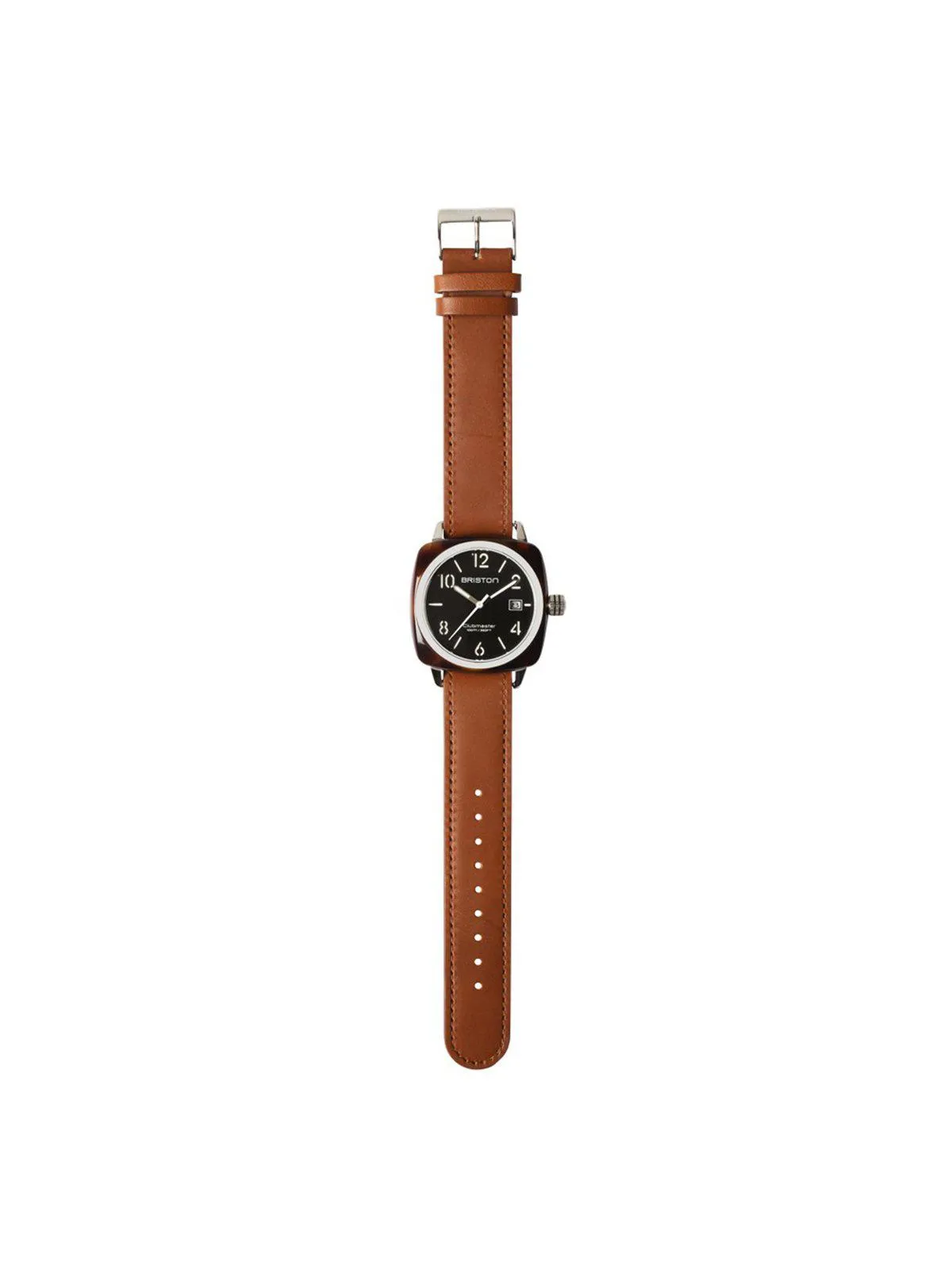Briston Classic Leather Strap Brown Rose Gold 20mm