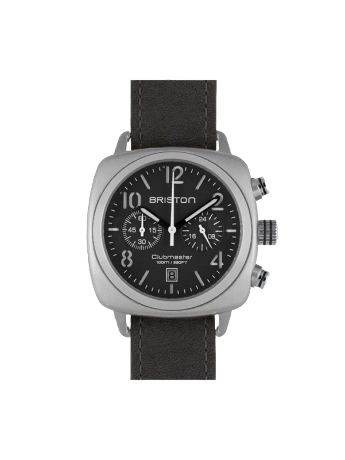 Briston Clubmaster Classic Steel Chronograph Grey Dial 40mm