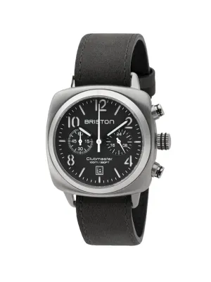 Briston Clubmaster Classic Steel Chronograph Grey Dial 40mm