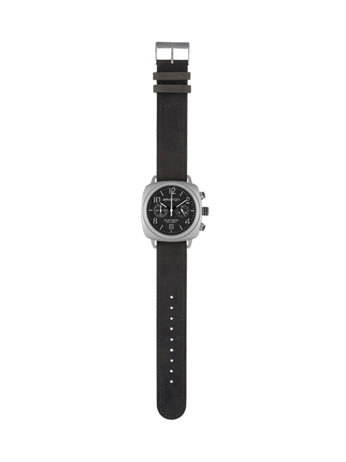 Briston Clubmaster Classic Steel Chronograph Grey Dial 40mm