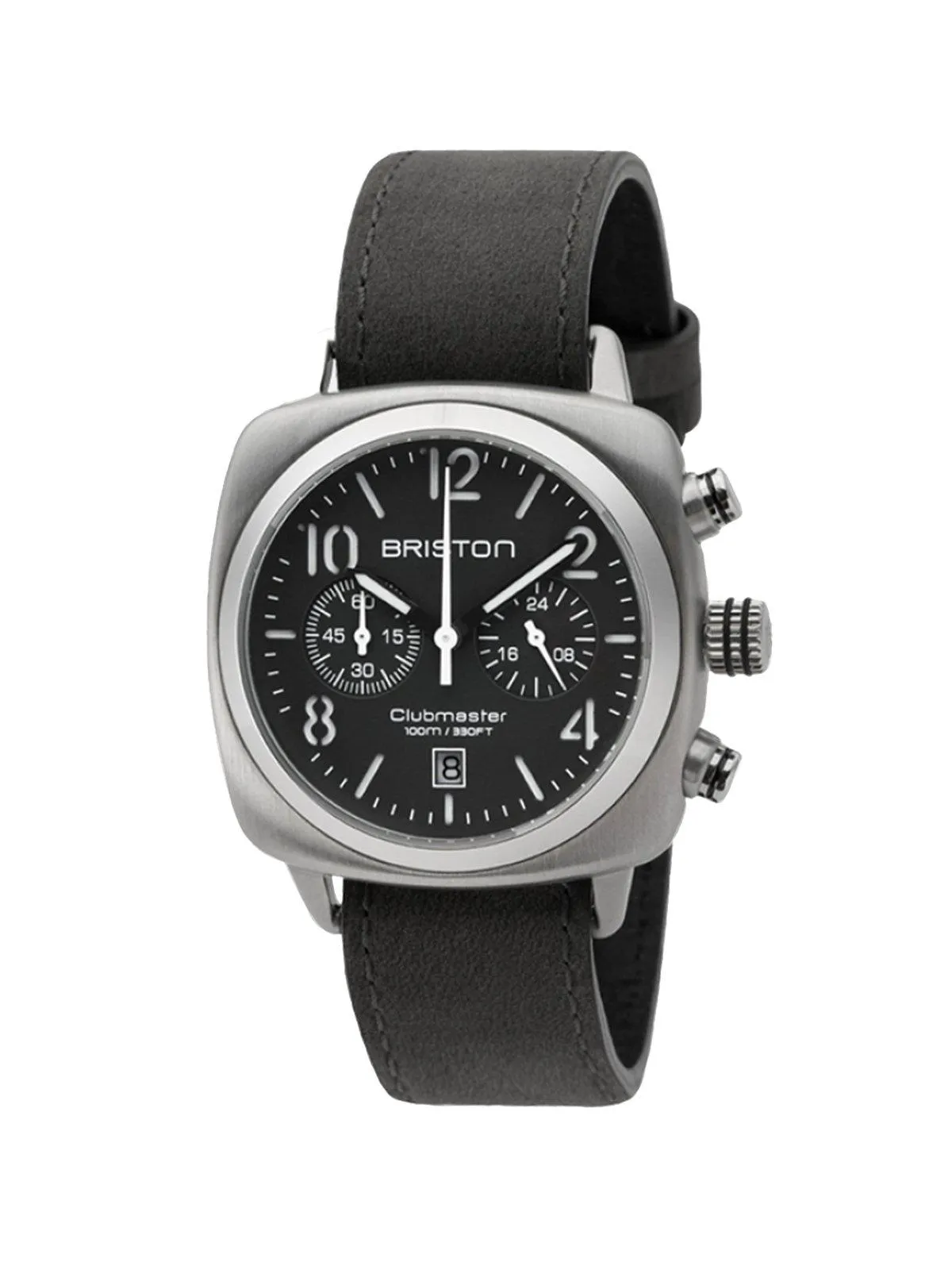Briston Clubmaster Classic Steel Chronograph Grey Dial 40mm