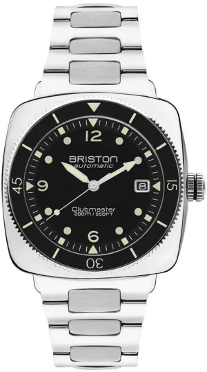 Briston Clubmaster Legend Diver Steel Black Watch