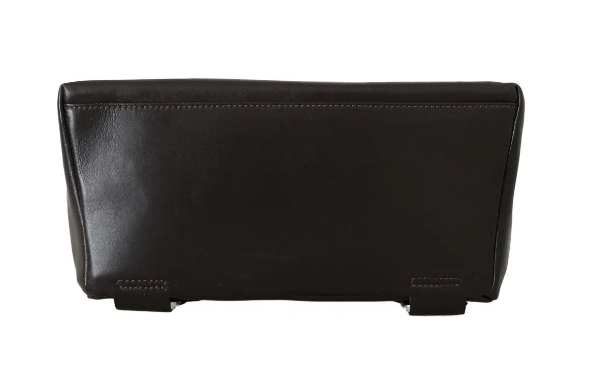 Brown Leather Backpack Bag