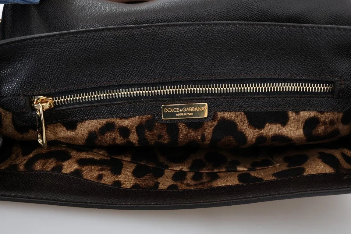 Brown Leather Hand Shoulder Bag