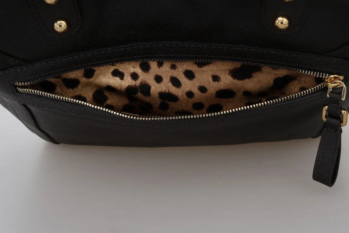 Brown Leather Hand Shoulder Bag