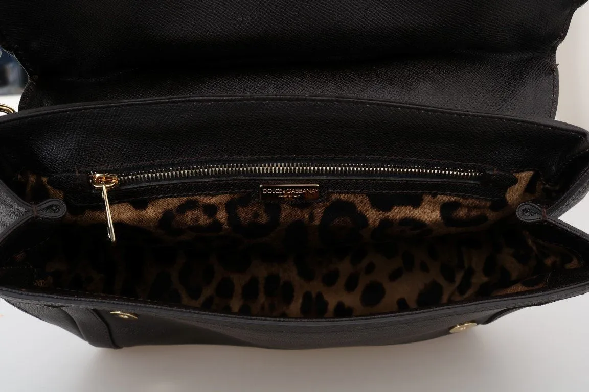 Brown Leather Hand Shoulder Bag