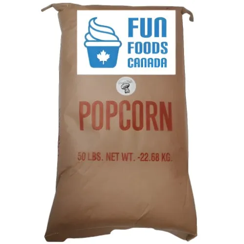 Bulk Butterfly Popcorn Kernels - 50 Lbs. Bag (Packed In a Box) - Pallet has 50 x 50 Lbs. Bags