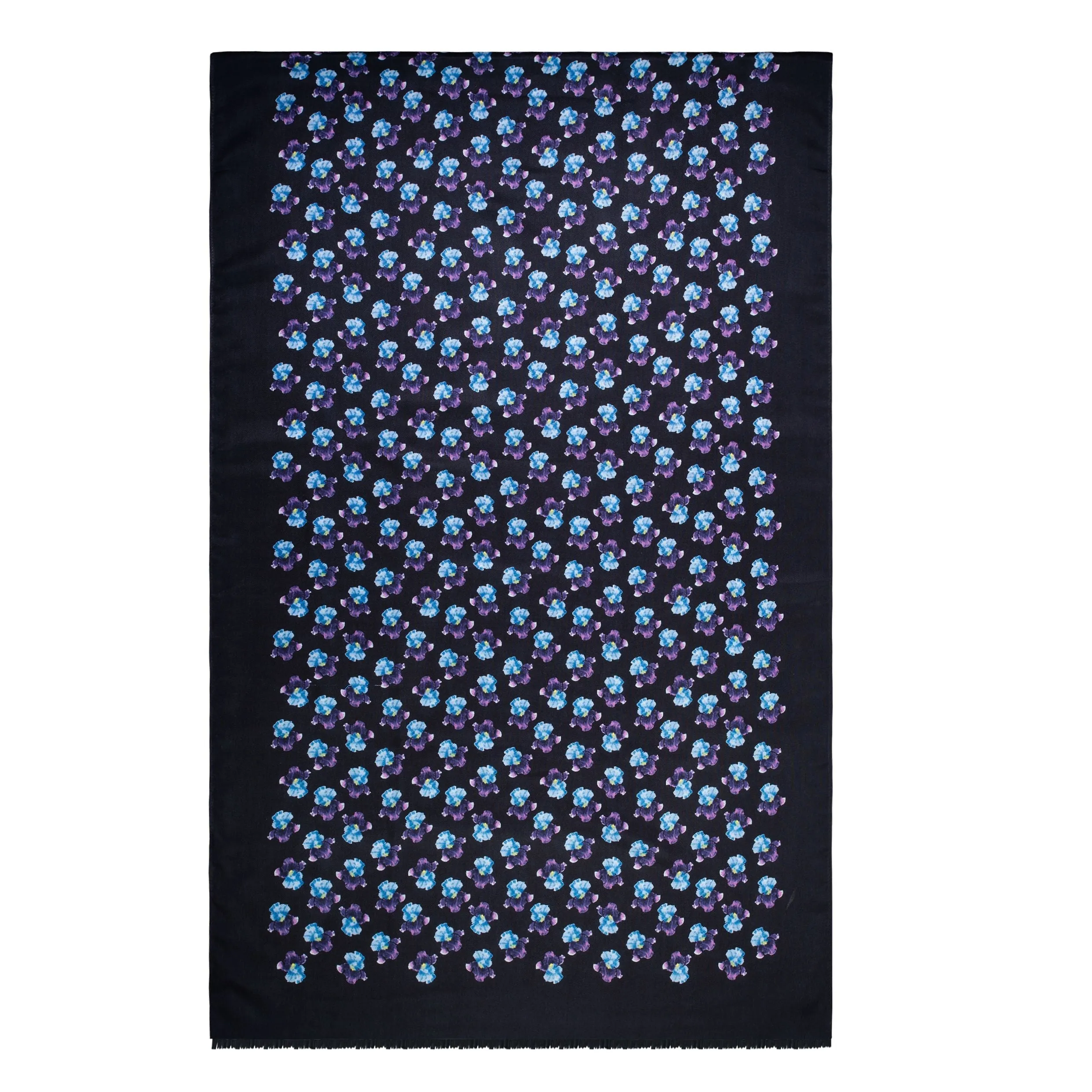 Cacharel CFG034N-Long scarf Hortense Navy