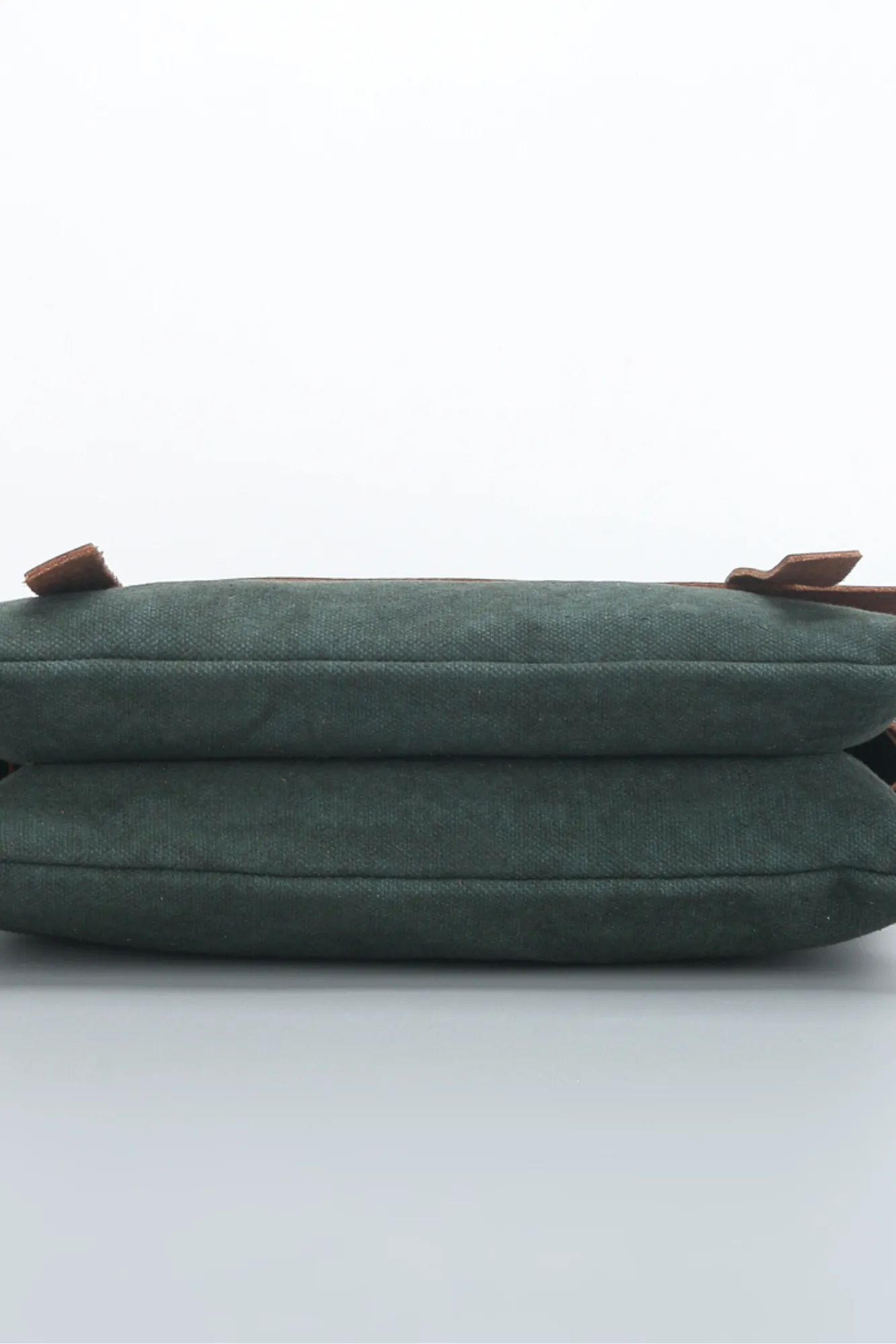 'Cambridge' Leather & Canvas Unisex Bag