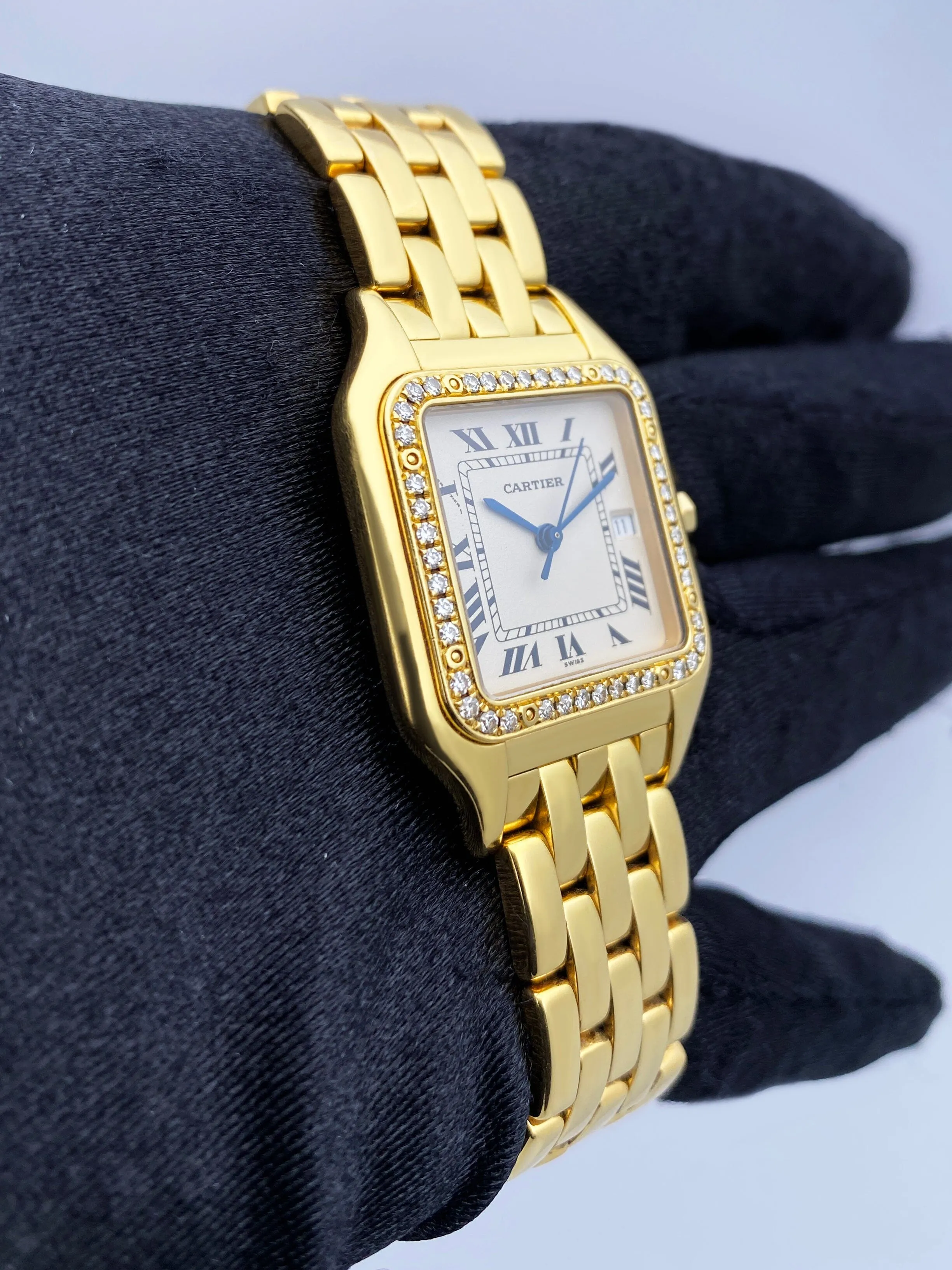 Cartier Panthere 88369 Diamond Bezel Ladies Watch