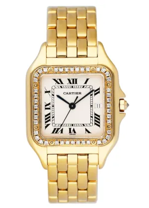 Cartier Panthere 88369 Diamond Bezel Ladies Watch