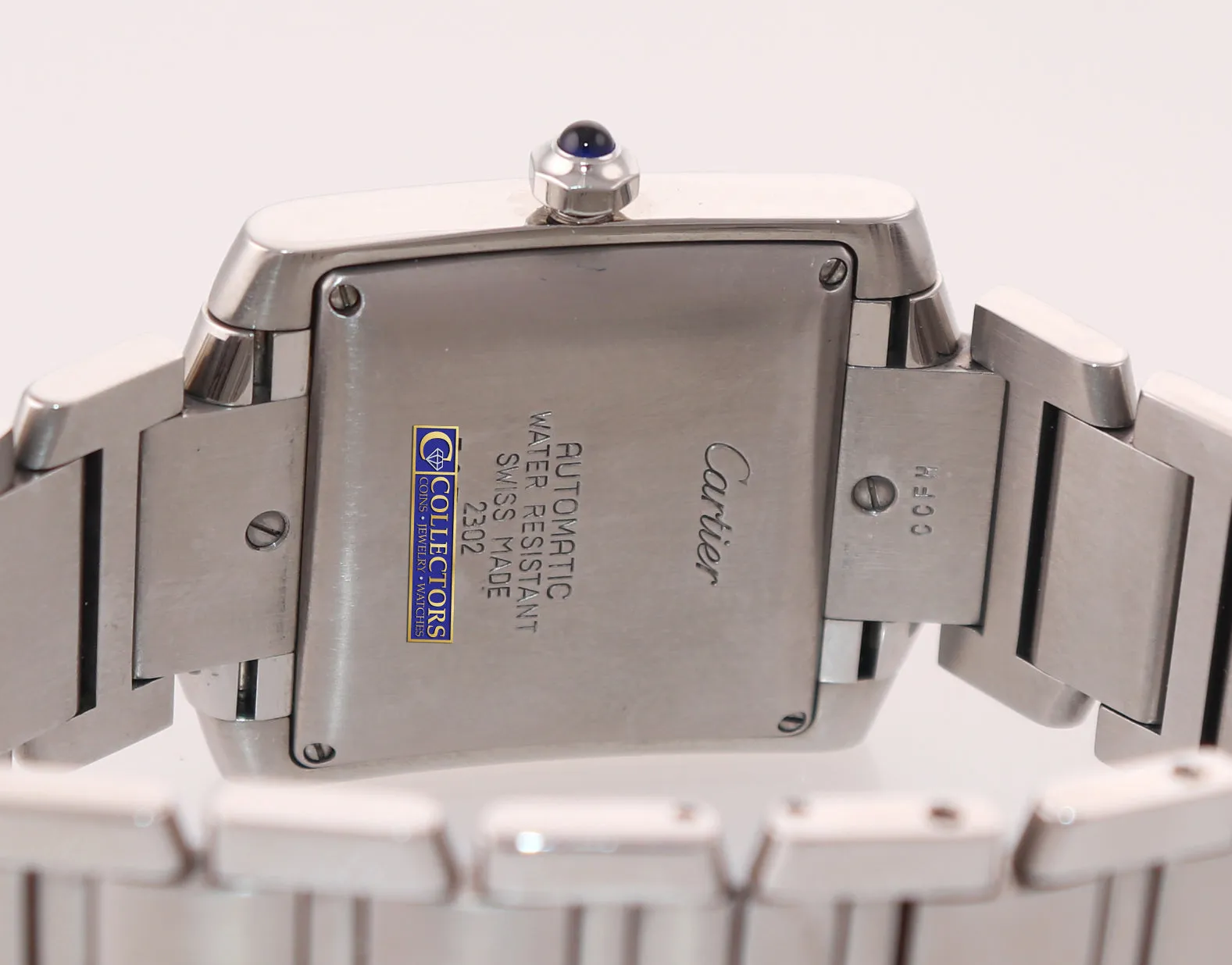 Cartier Tank Francaise Full-Size Automatic Steel Date Watch W51002Q3 2302