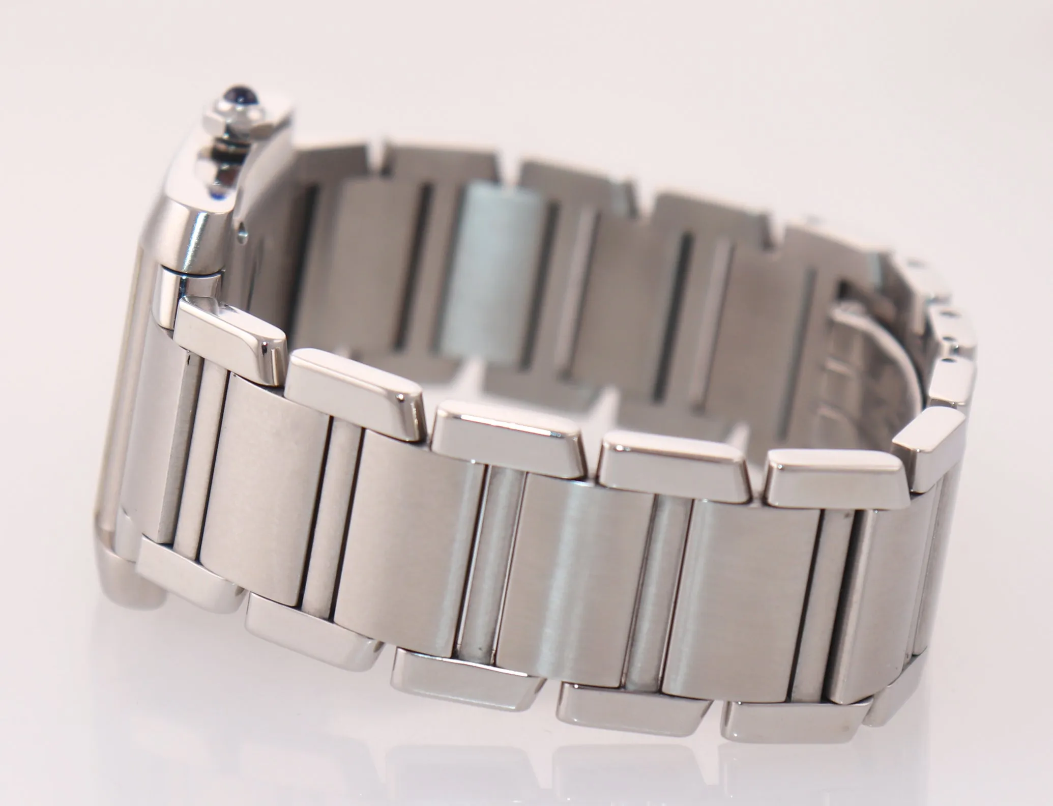Cartier Tank Francaise Full-Size Automatic Steel Date Watch W51002Q3 2302