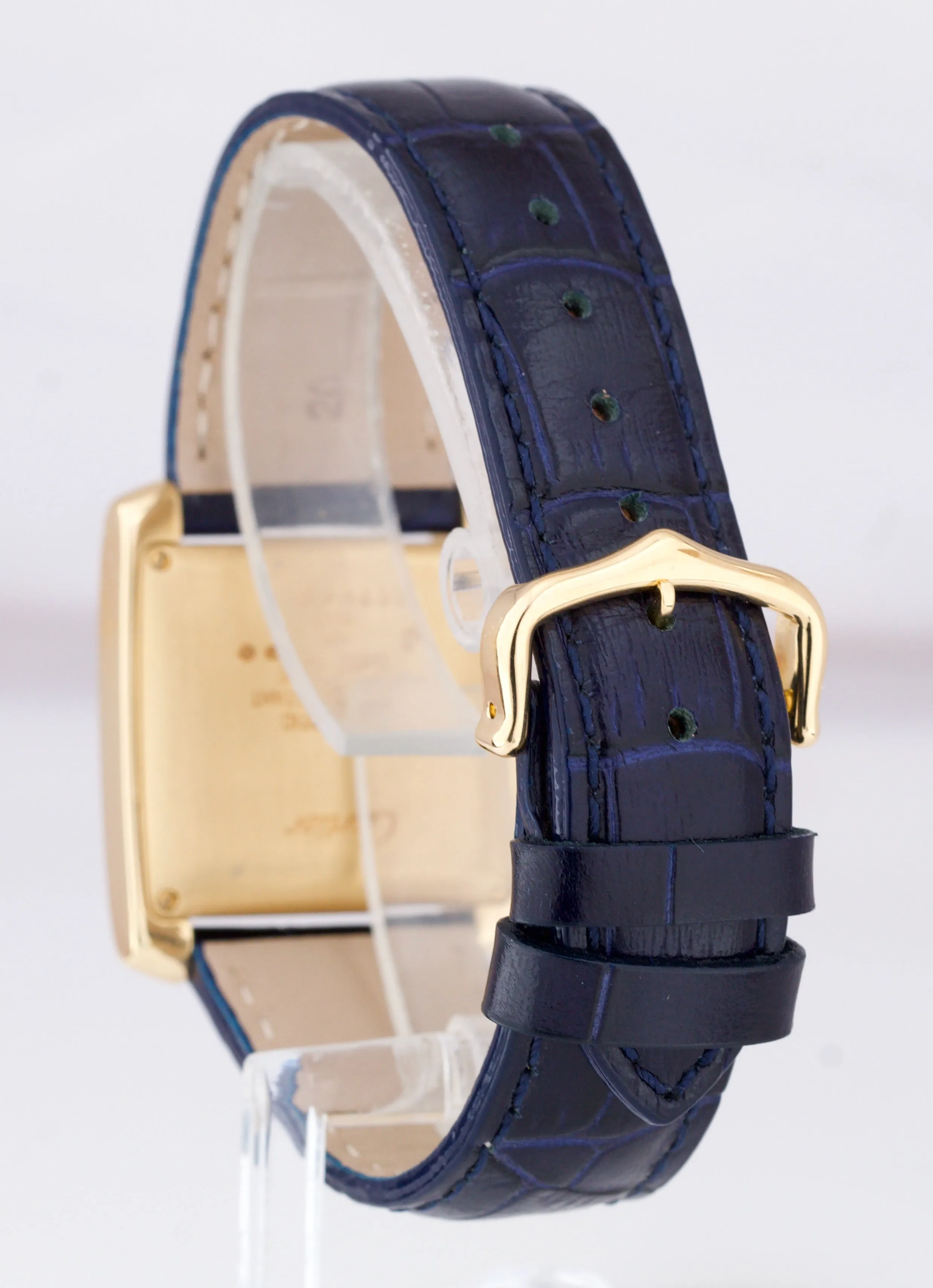 Cartier Tank Francaise W5000156 1840 18K Yellow Gold 28x32mm Automatic Watch