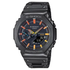 Casio G-Shock 2100 Full Metal Black Orange Yellow GMB2100BPC-1A