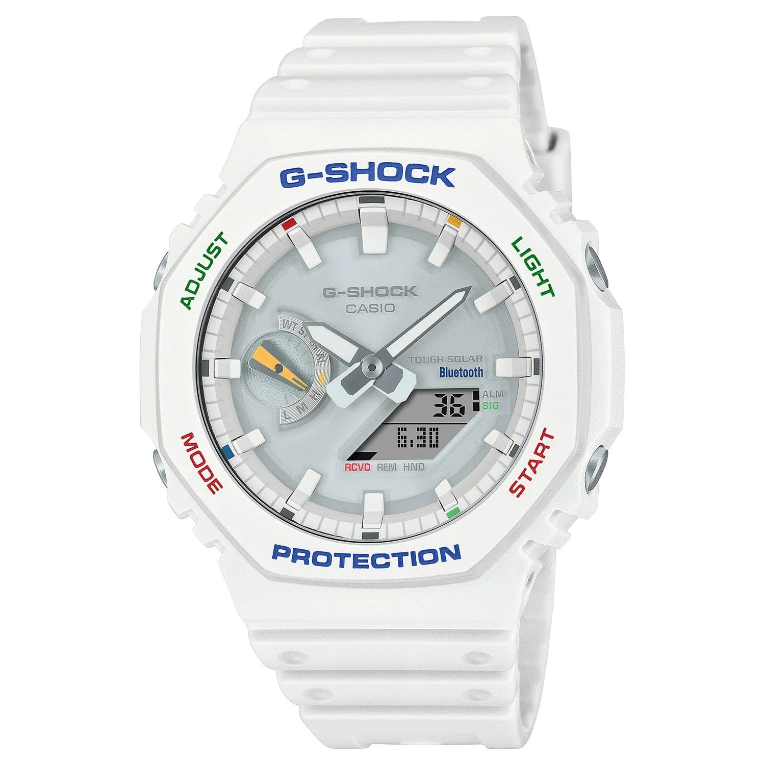Casio G-Shock 2100 White GAB2100FC-7A