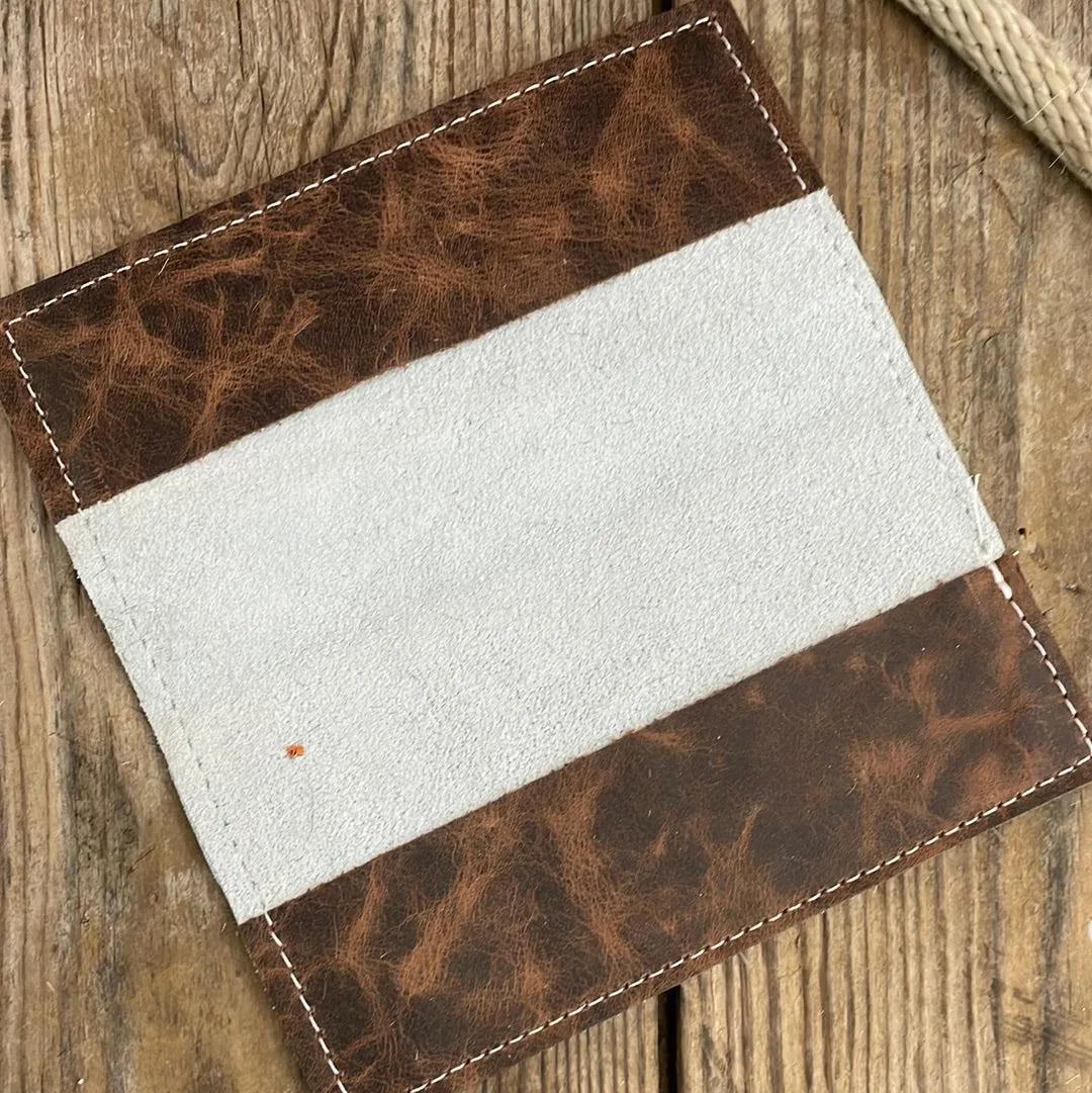 Checkbook Cover - Tricolor w/ Encanto Navajo