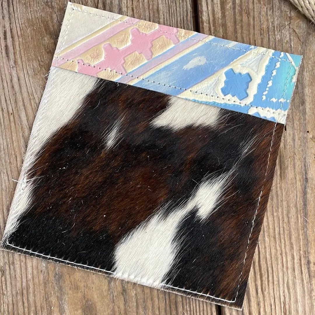 Checkbook Cover - Tricolor w/ Encanto Navajo