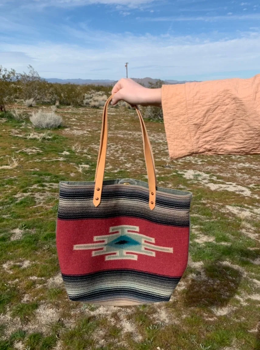 Chimayo Wool Blanket Bag