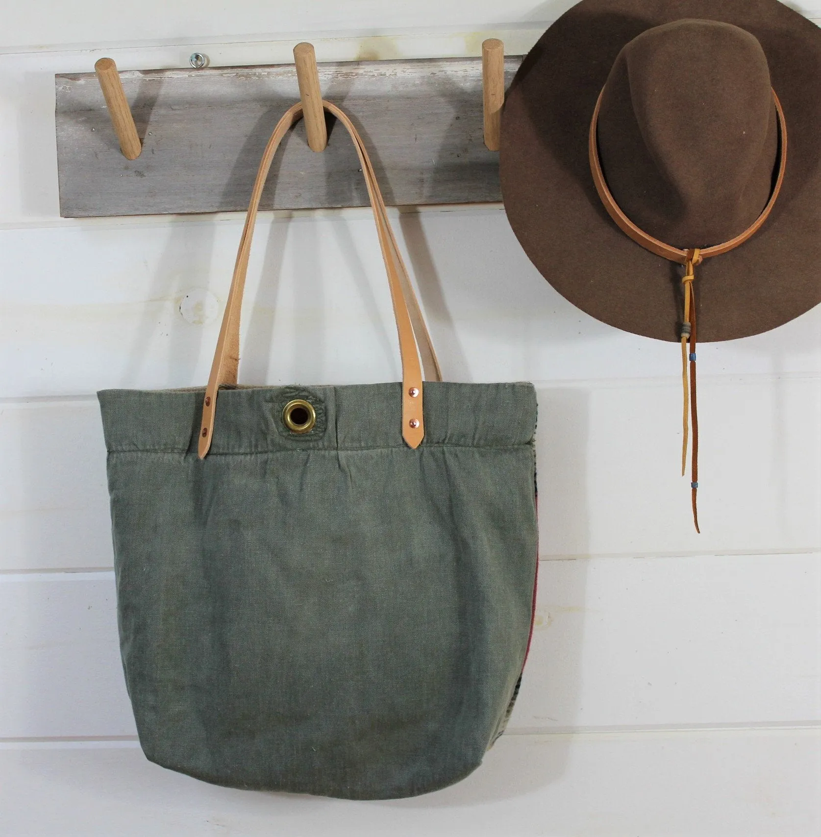 Chimayo Wool Blanket Bag