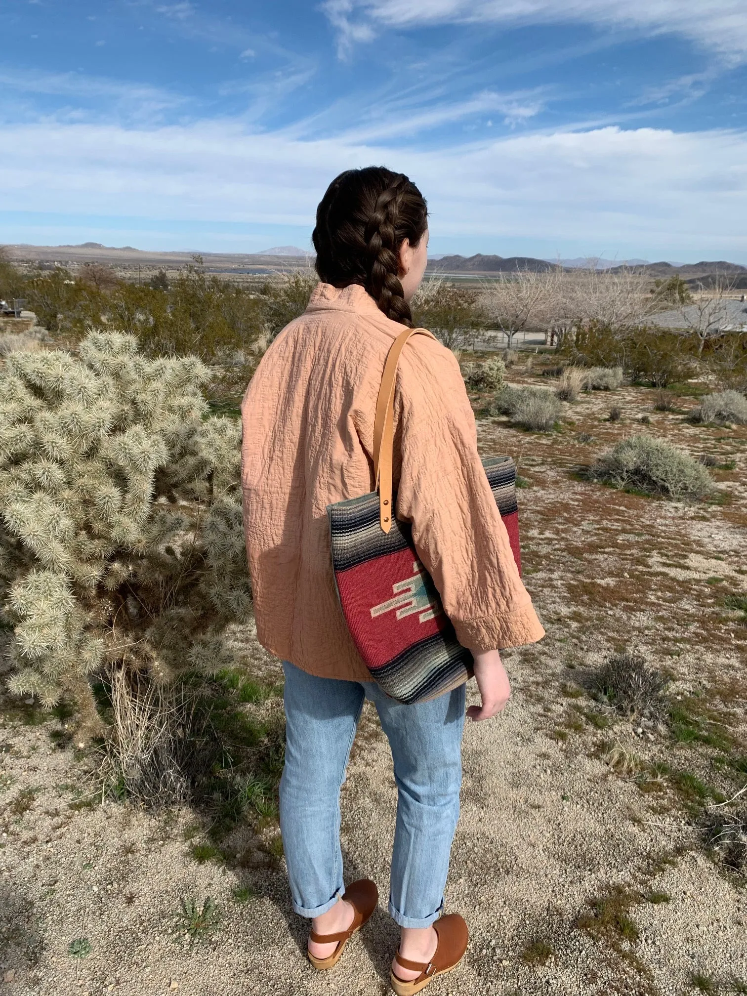 Chimayo Wool Blanket Bag