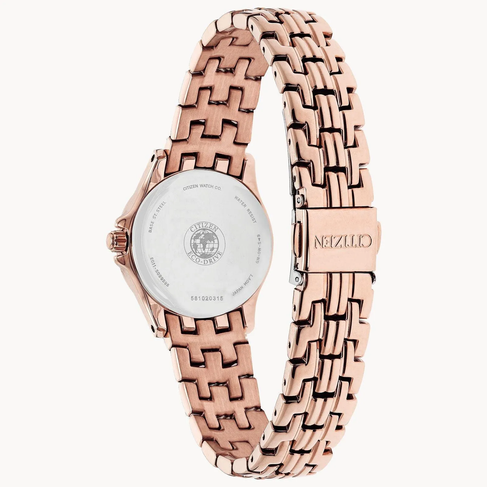 Citizen Eco Drive Silhouette Crystal Women's Watch EW1228-53D