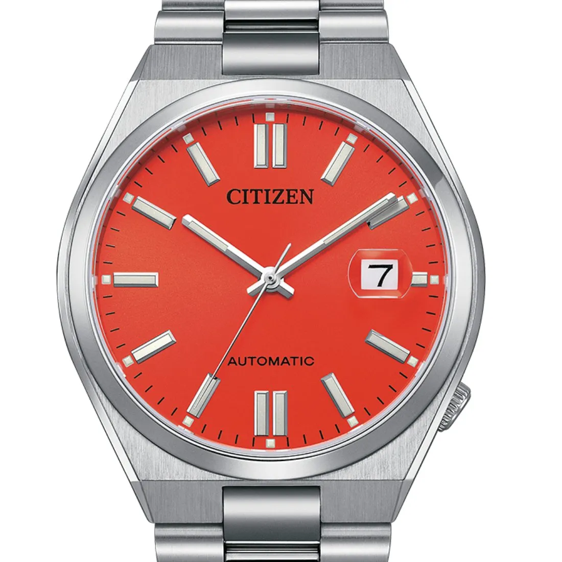 Citizen NJ0158-89W Pantone Blazing Red Dial Automatic Mens Watch