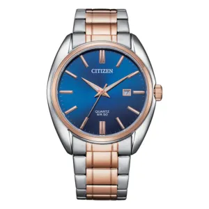 Citizen Quartz BI5104 BI5104-57L Blue Dial Analog Casual Gents Watch