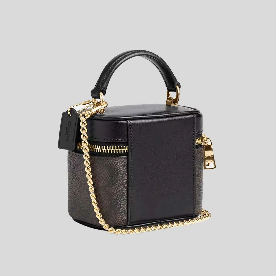 COACH Ava Crossbody Bag In Signature Canvas Walnut/Black RB-CY732