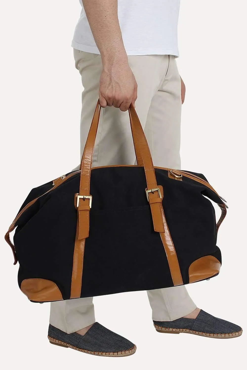 Contemporary Canvas Duffle Bag
