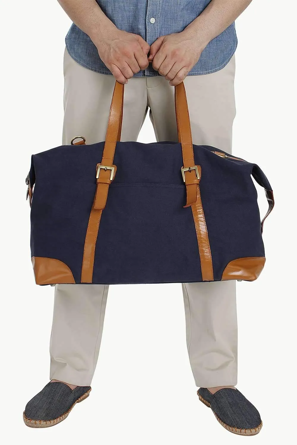 Contemporary Canvas Duffle Bag