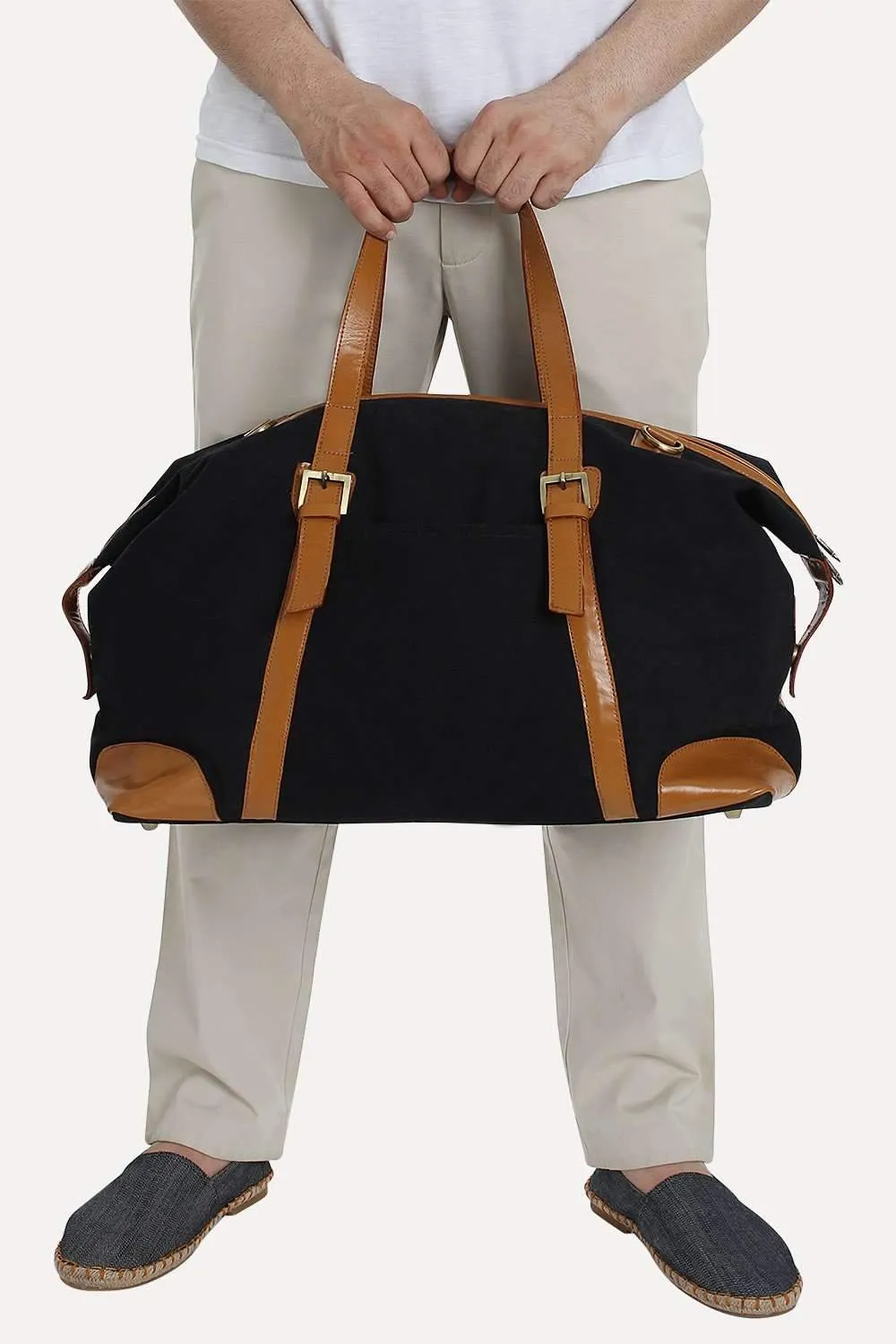 Contemporary Canvas Duffle Bag
