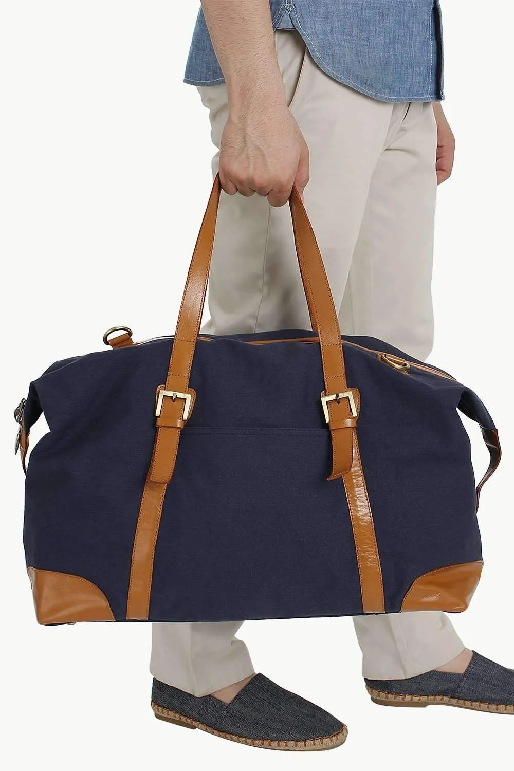 Contemporary Canvas Duffle Bag