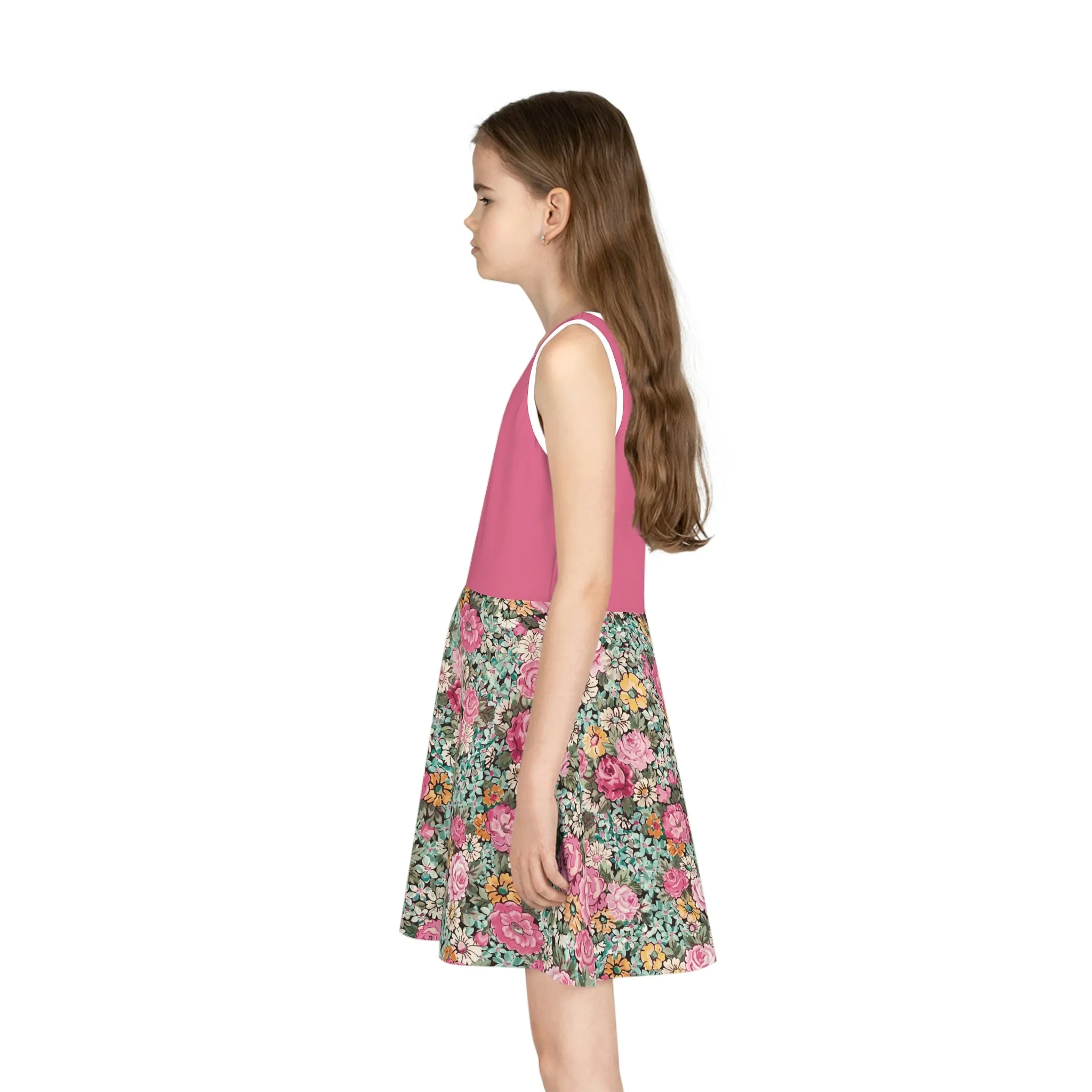 Copy of Girls' Sleeveless Sundress (AOP)