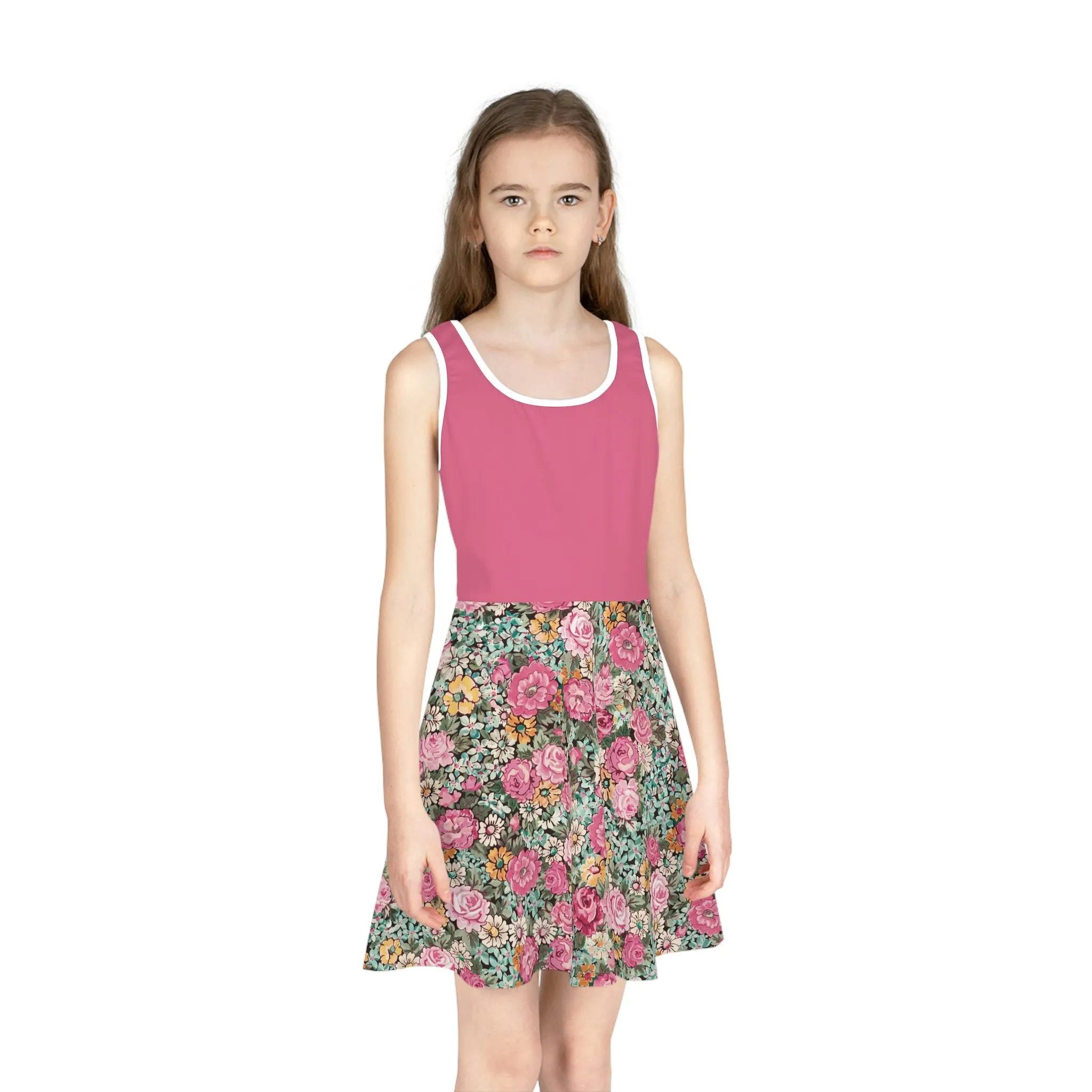 Copy of Girls' Sleeveless Sundress (AOP)