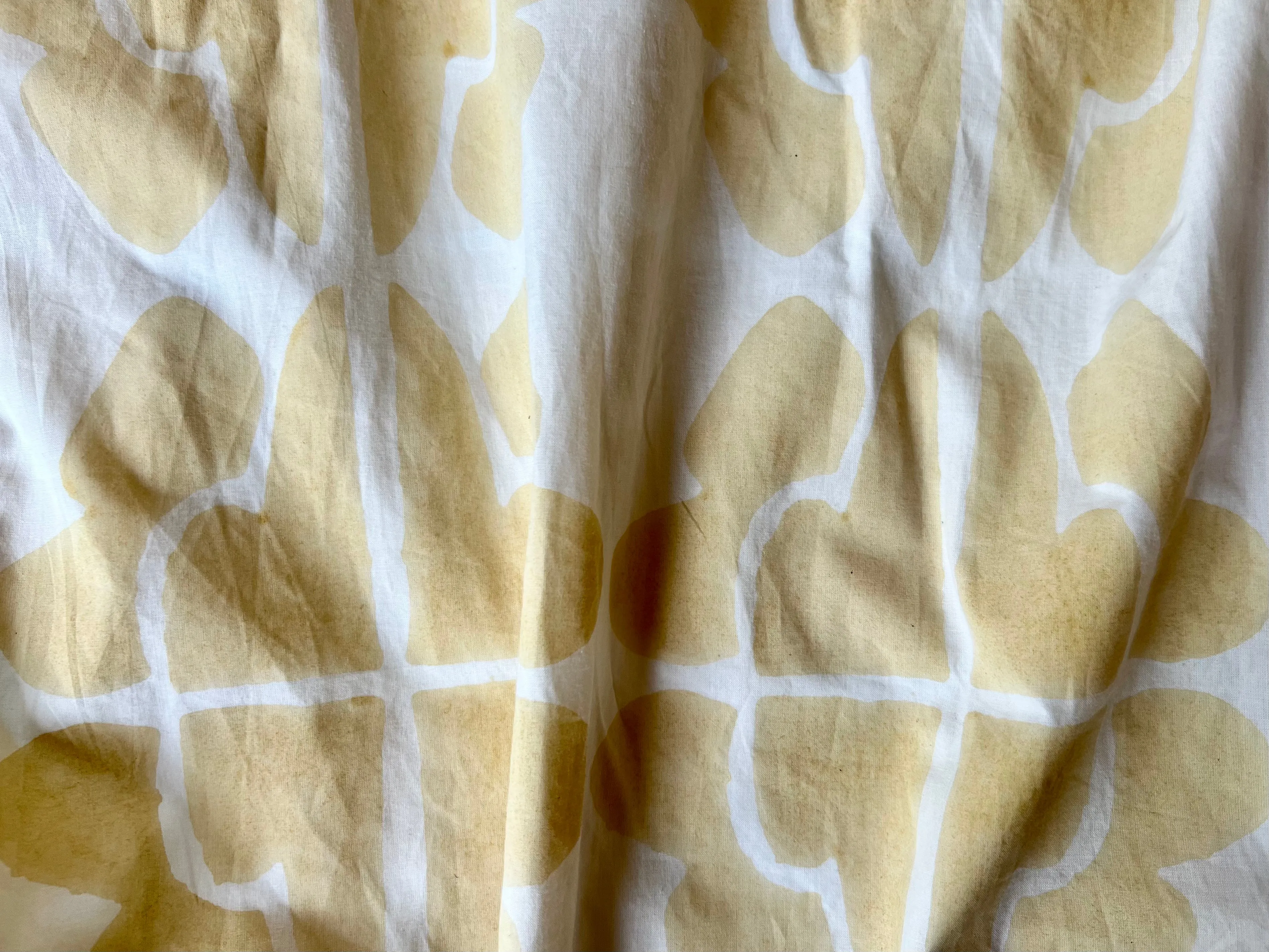 Cream Butterfly Midi Dress