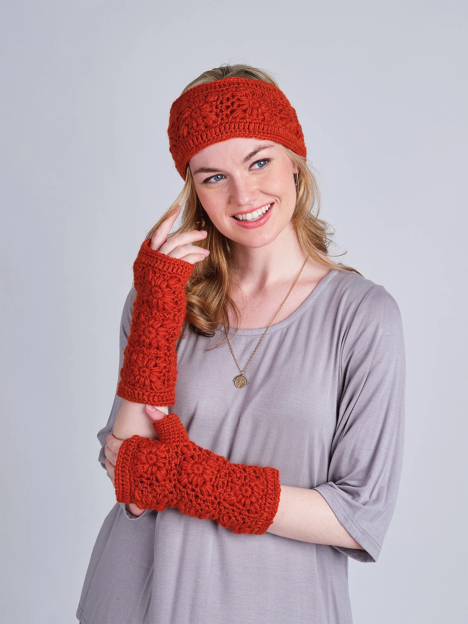 Crochet Fingerless Gloves