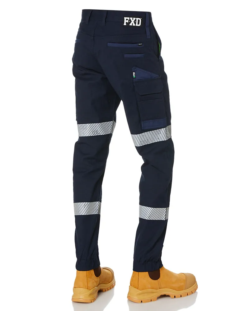 Cuffed Taped Pant - Navy