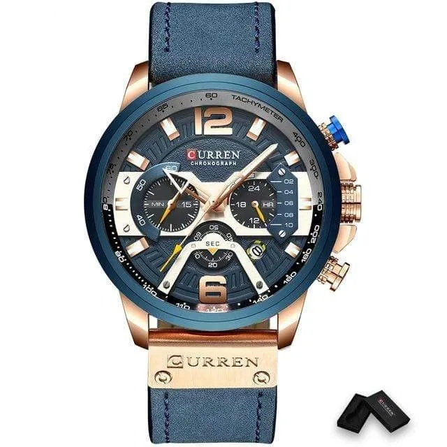 CURREN Luxury Casual Sport Watches for Men