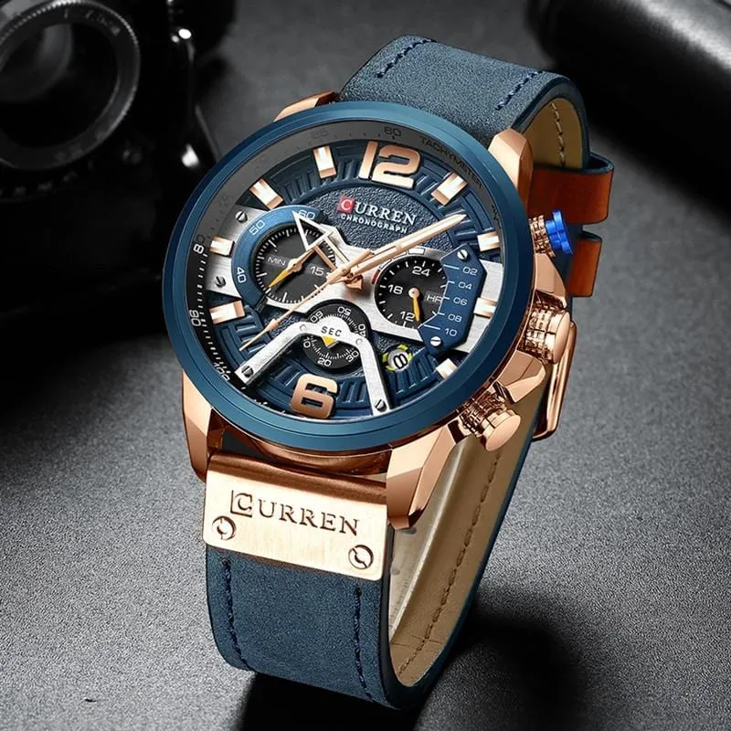 CURREN Luxury Casual Sport Watches for Men