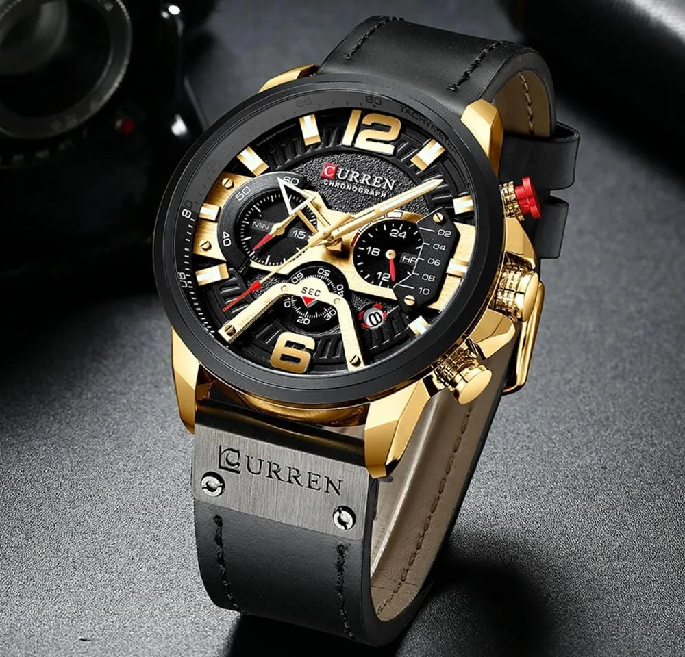 CURREN Luxury Casual Sport Watches for Men