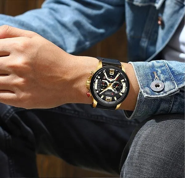CURREN Luxury Casual Sport Watches for Men