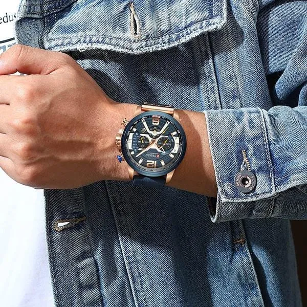 CURREN Luxury Casual Sport Watches for Men