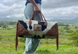 Dakota Cowhide Duffel Bag