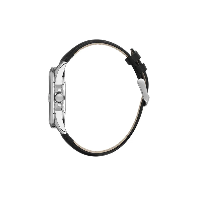 Daniel Klein Premium Men's Analog Watch Black Genuine Leather  DK.6.14038