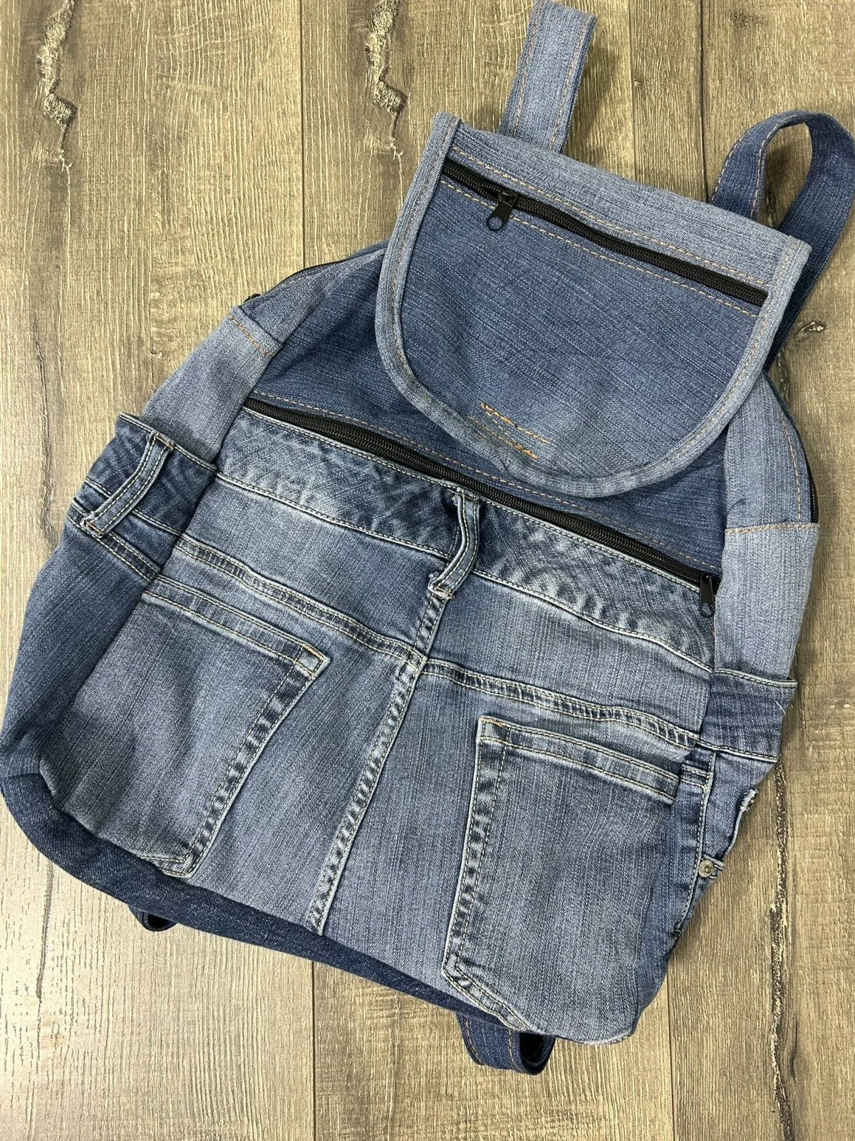 Denim Large Rucksack