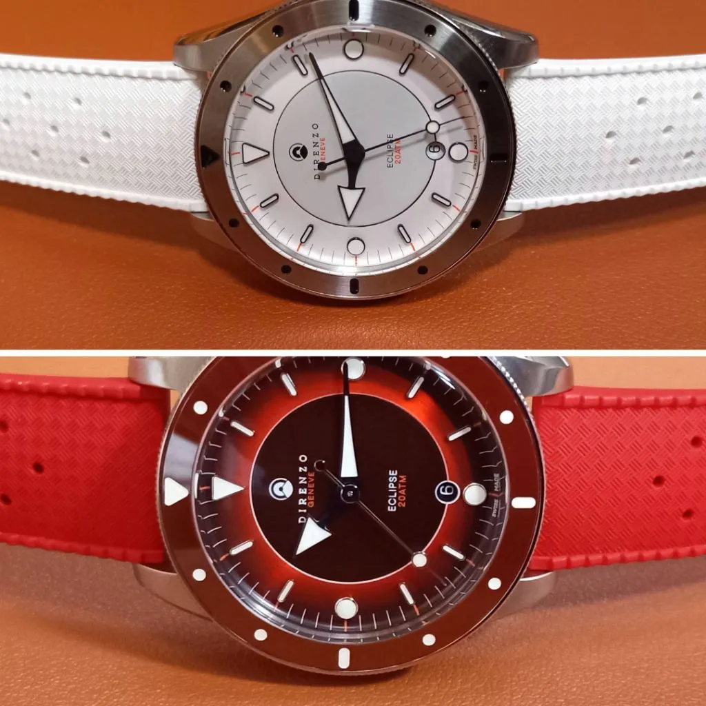 Direnzo 20mm Tropic Rubber&nbsp;Straps (for&nbsp;DRZ03&nbsp;or&nbsp;DRZ05)