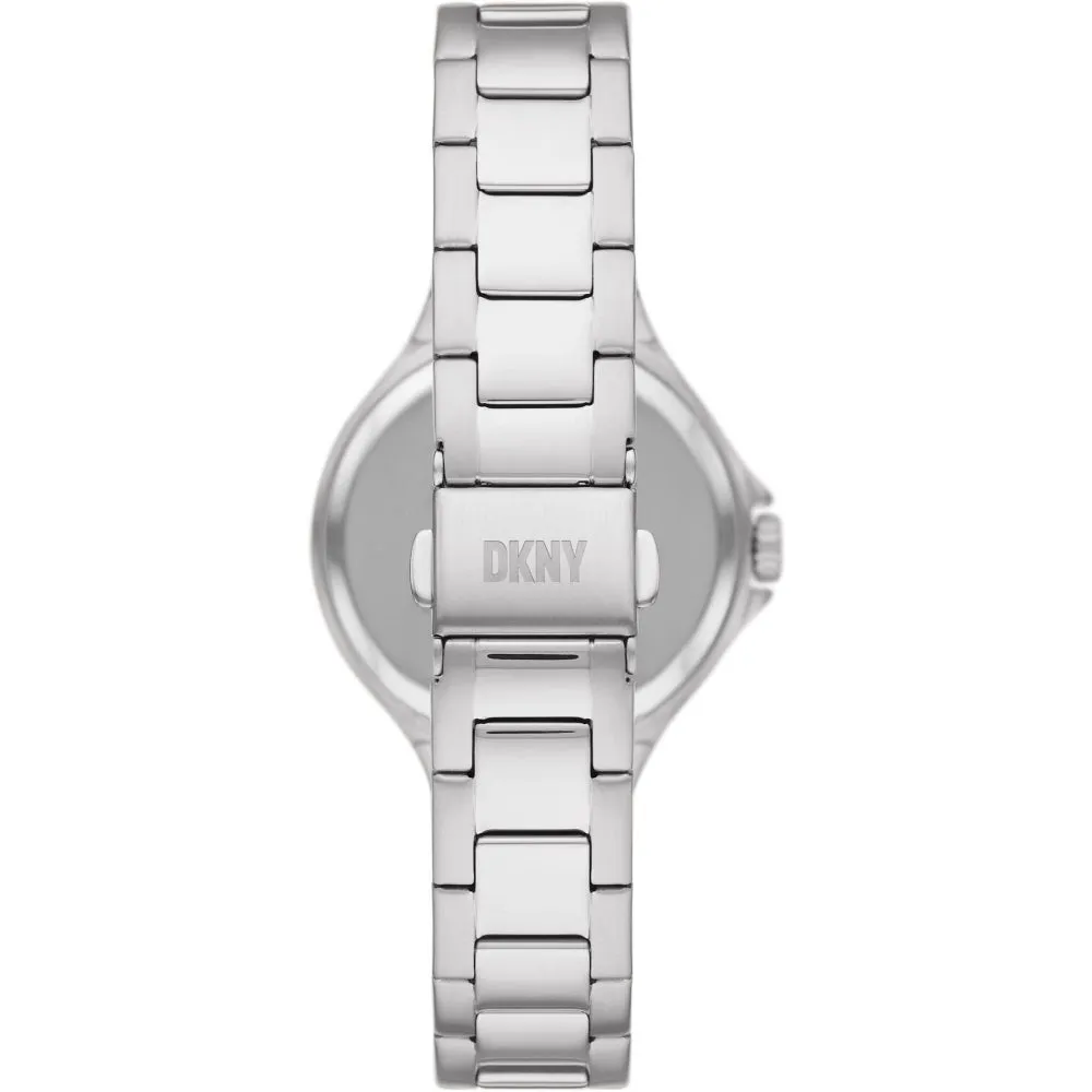 DKNY Chambers Women's Silver Dial Stainless Steel watch